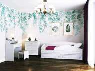 Детская Афина-2 белое дерево