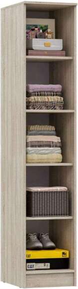 Пенал Мартина белый / дуб сонома