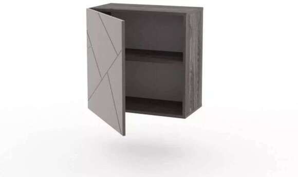 НМ 014.53-01 Шкаф Summit / ясень анкор тёмный / графит софт