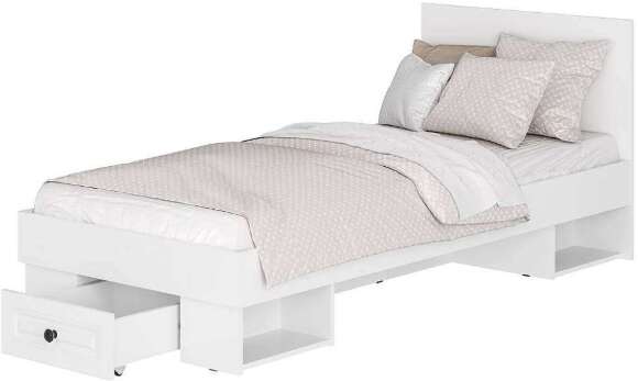 Кровать 90x200 Софт КР-01 (БТС) с ящиком Кровать 90x200 Софт КР-01 (БТС) с ящиком