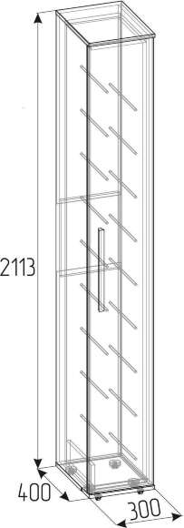 Шкаф для обуви Nature 73 Глазов-мебель