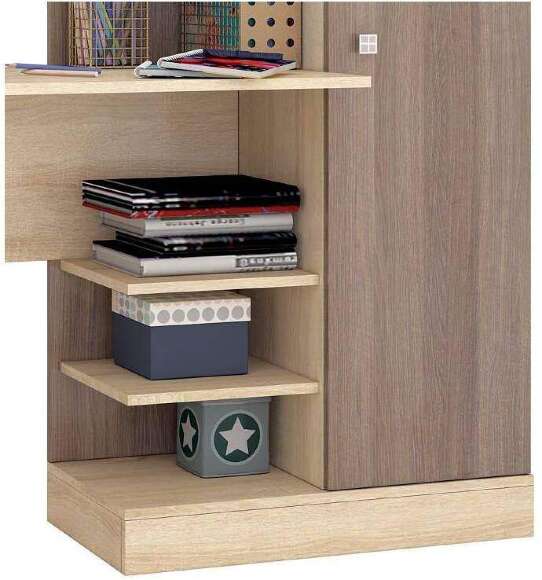 Стол компьютерный Квартет-6 ТЭКС (Ясень шимо)