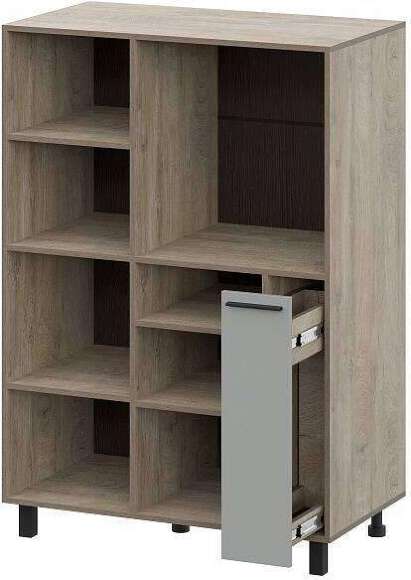 КГ Этна Пенал 10Ш1 Дуб Эндгрейн;Софт грей