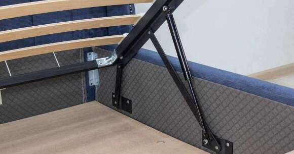 Мелисса кровать 160 Тори 83 серо-синий Мелисса кровать 160 Тори 83 серо-синий