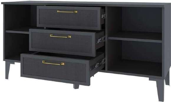 Тумба ТВ Толедо ТТ-1, Графит серый Тумба ТВ Толедо ТТ-1, Графит серый