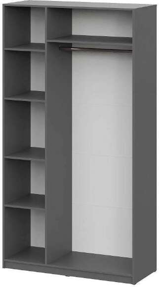 Шкаф распашной ШК 5 (1200), Графит Шкаф распашной ШК 5 (1200), Графит