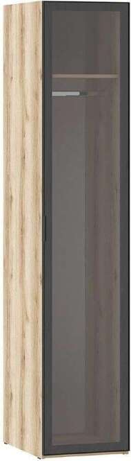 200.02 шкаф для белья (витрина) Арден Дуб Делано / черный 200.02 шкаф для белья (витрина) Арден Дуб Делано / черный