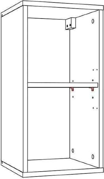 НМ 014.53-02 Шкаф Summit / ясень анкор тёмный / графит софт