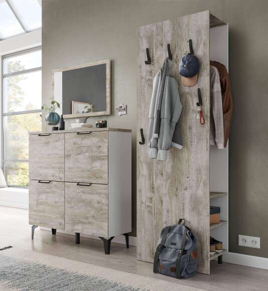 Вешалка напольная Чикаго ЧВ-30 (Домани) Дуб Юкон Вешалка напольная Чикаго ЧВ-30 (Домани) Дуб Юкон