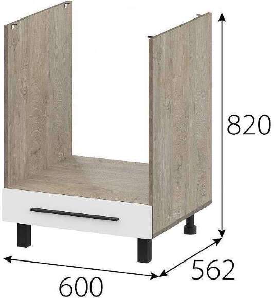 КГ Этна Стол под плиту 6Д1Я Софт Вайт КГ Этна Стол под плиту 6Д1Я Софт Вайт