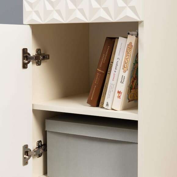 Марион шкаф-витрина 16.397.01 Слоновая кость Марион шкаф-витрина 16.397.01 Слоновая кость