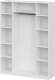 Шкаф распашной ШК 5 (1600), Белый
