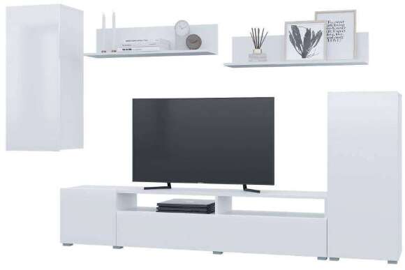 Гостиная Лира (Горизонт) Белый Глянец / Белый