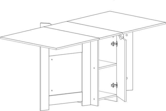 Стол СТ-02 Бодега темный / светлый