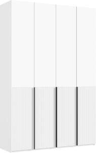 Марвэл Шкаф 4-х ств. (1600) (Браш Вайт, Белый)
