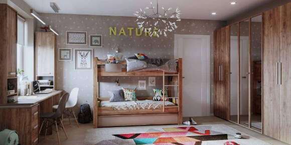 Кровать двухъярусная 90х190 Nature 90 Глазов-мебель