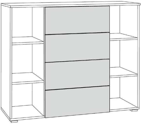 Комод Остин 16.221, Белый
