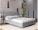 Кровать с латами Соло 140*200, Светло-серый Кровать с латами Соло 140*200, Светло-серый