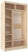 Шкаф-купе двухдверный 1200 Домашний Дуб сонома