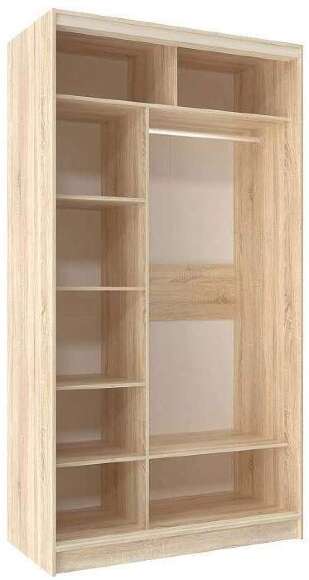 Шкаф-купе двухдверный 1200 Домашний Дуб сонома