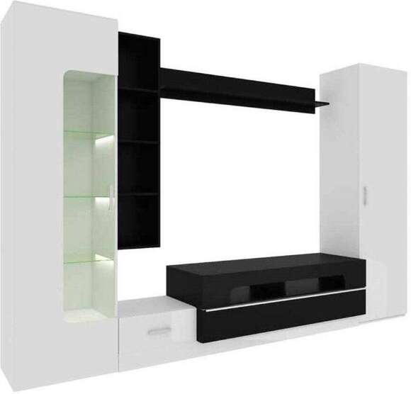 Loft - 20 стенка ТВА Белый Снег / Черный