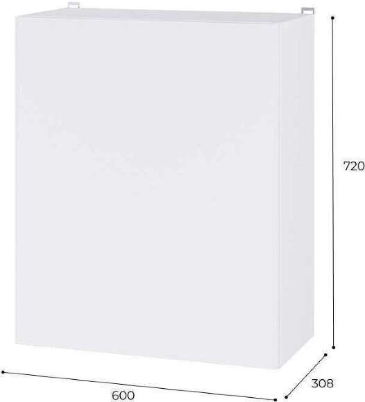 Верхний шкаф 600 мм 6в1 Арника Лайт