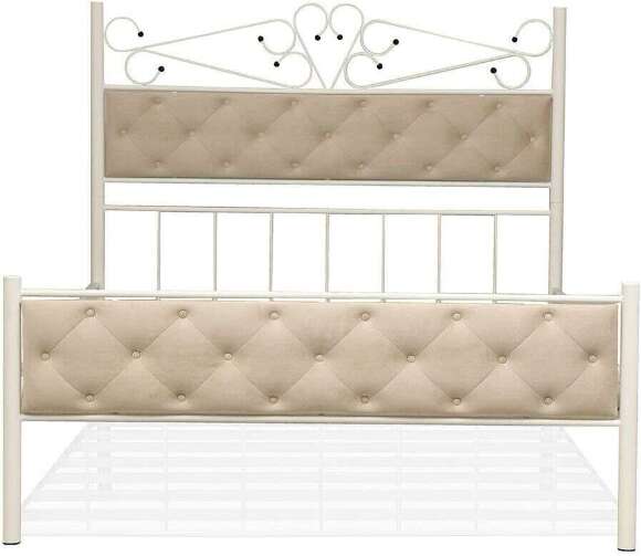 Кровать двойная 42.29-01 Верона Металл белый Кровать двойная 42.29-01 Верона Металл белый