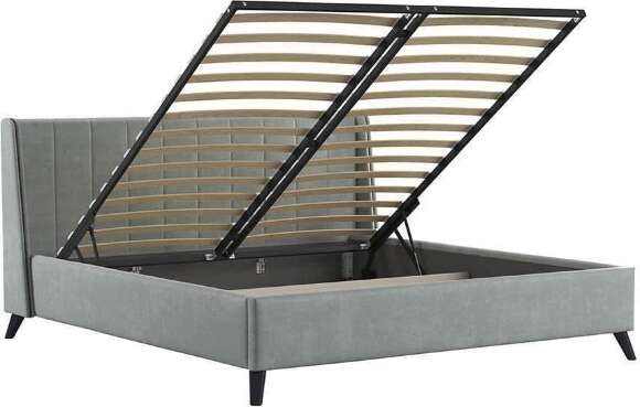 Мелисса кровать 180 Тори 61 серебристый серый