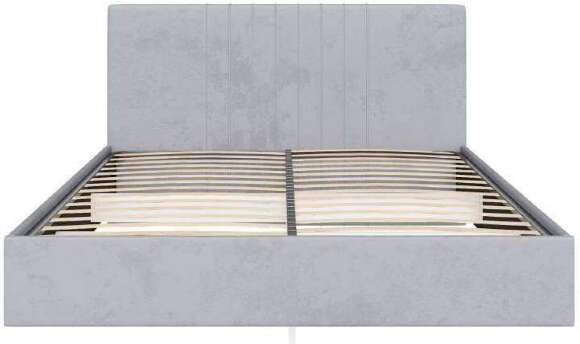 Кровать с латами Соло 140*200, Серый