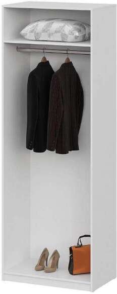 Шкаф распашной ШК 5 (800), Белый Шкаф распашной ШК 5 (800), Белый