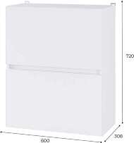 Верхний шкаф 600 мм 6в2 Арника Лайт