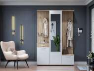 Прихожая ПР 1 / Дуб Сонома/Белый