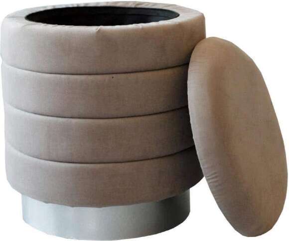 Пуф Лагуна Серый