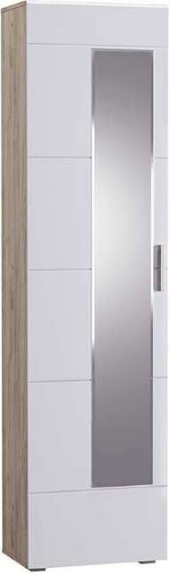 Шкаф для одежды Лайн 08.122, Дуб серый, Белый Шкаф для одежды Лайн 08.122, Дуб серый, Белый