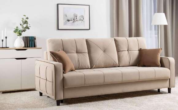 Диван кровать Черри, Бежевый Диван кровать Черри, Бежевый