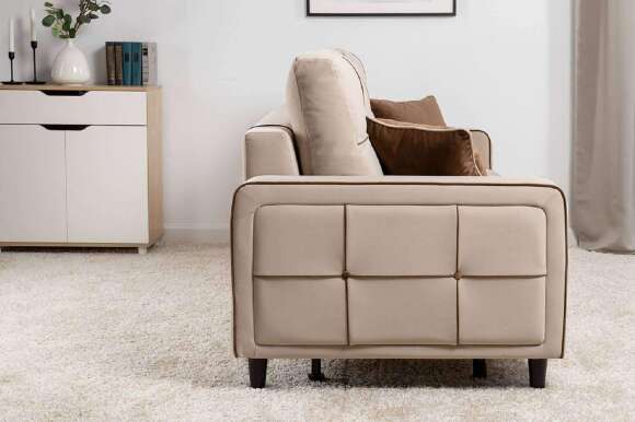 Диван кровать Черри, Бежевый Диван кровать Черри, Бежевый