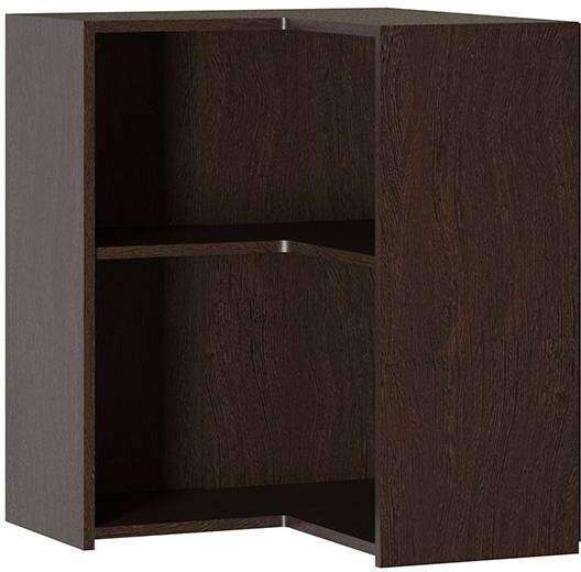 Навесной угловой шкаф Плейона, венге/дуб делано Навесной угловой шкаф Плейона, венге/дуб делано