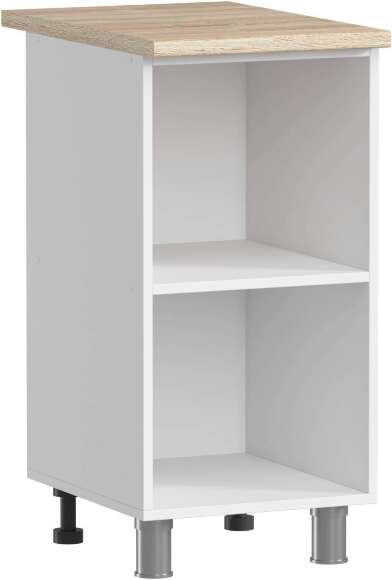 МК Аленушка Н 400 Астра Сталь,скоба черный (со столешницей)