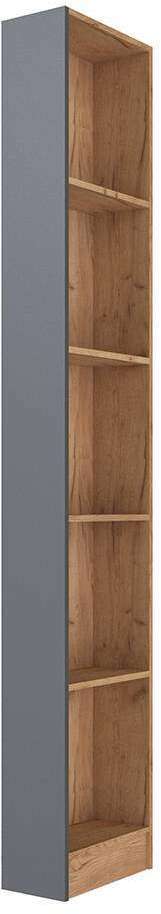 Стеллаж торцевой Руэлла (ТЭКС) Графит серый Стеллаж торцевой Руэлла (ТЭКС) Графит серый