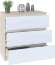 Комод Т-2Р Дуб Сонома/Белый Комод Т-2Р Дуб Сонома/Белый