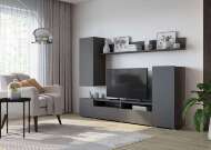 Гостиная Лира (Горизонт) Серый Графит