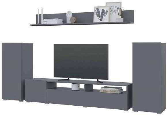 Гостиная Лира (Горизонт) Серый Графит