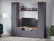 Гостиная Остин 2 графит/дуб золотой