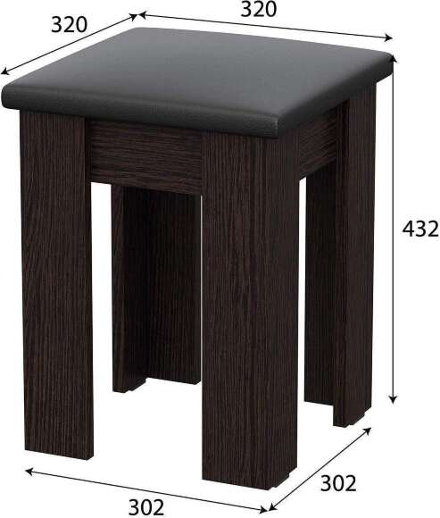 Табурет №1 / Венге