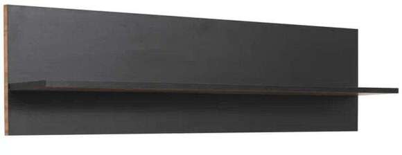 Стенка Либерти 2 (опора h150) Дуб вотан/Черный