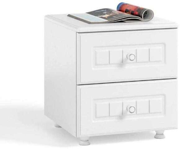 Тумба прикроватная Монако МН-26 белое дерево