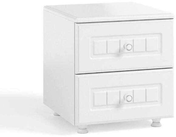 Тумба прикроватная Монако МН-26 белое дерево