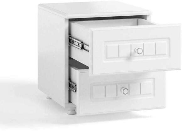 Тумба прикроватная Монако МН-26 белое дерево