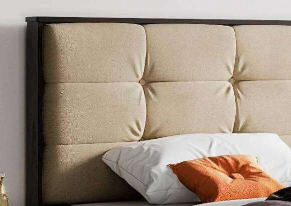 Кровать 140х200 Лирика ЛК-2 с настилом ЛДСП (Велюр Карамель) ТЭКС Кровать 140х200 Лирика ЛК-2 с настилом ЛДСП (Велюр Карамель) ТЭКС