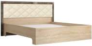 Кровать 160х200 Мадлен с настилом из ЛДСП (ТЭКС) Дуб Шале мореный